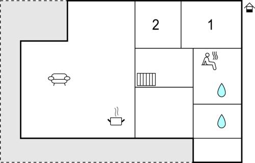 Floor plans, Gorgeous Home In Sjusjøen With Kitchen in Sjusjoen
