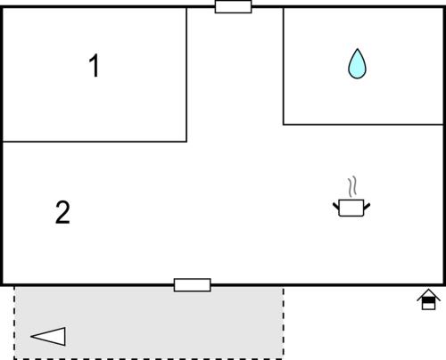 Floor plans, Cozy Apartment In Syssleback With Wifi in Syssleback