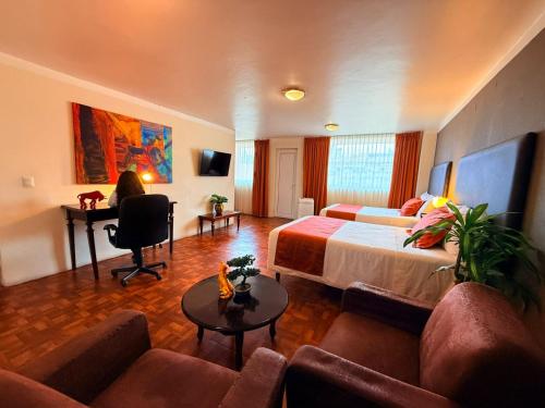 Exterior view of Hotel Suites Teziutlan