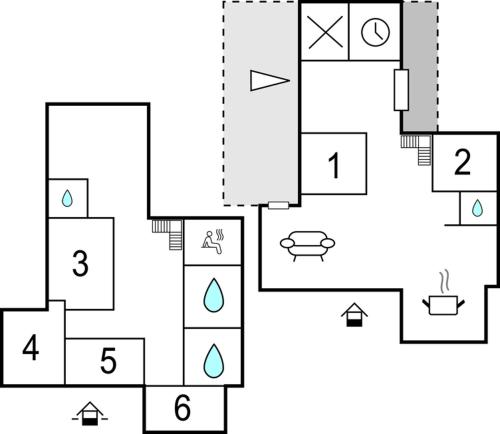 Floor plans, Holiday Home Hemsedal Høgeloft Ii in Hemsedal