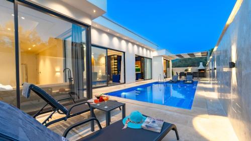 Patara 2 bedroom secluded villa with private pool hot tub – khách sạn tại Patara