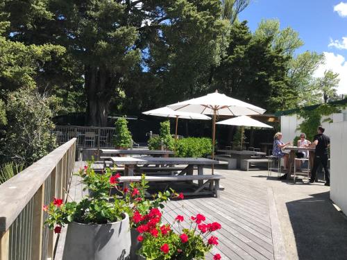 陽台/露台, 橋屋旅館 (Bridgehouse Lodge) in 沃克沃斯