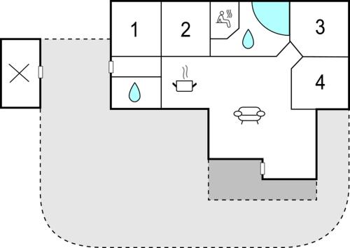 Floor plans, Holiday Home Egernstien Væggerløse Iv in Idestrup
