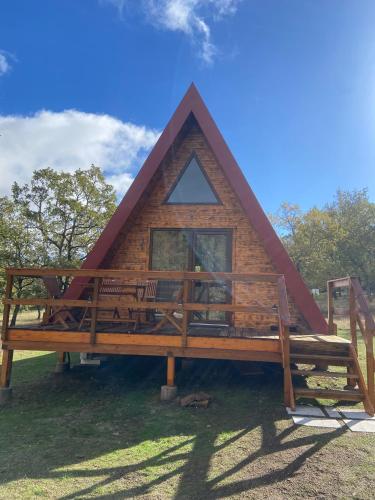 Viesnīcas āriene, El Roble Glamping - Cabaña Alpina Familiar (El Roble Glamping - Cabana Alpina Familiar) in Lagunilla