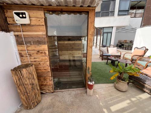 Sauna, panorama boutique hotel in Jericho