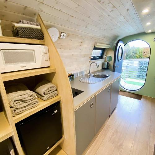 кухня, Highland Gateway Glamping in Clackmannan