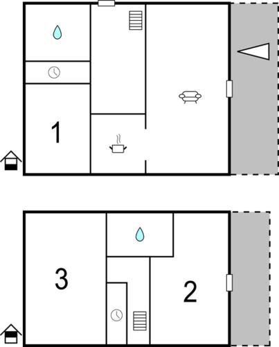 Grundriss, Pet Friendly Home In Oberaula-Hausen in Oberaula