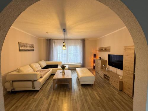 Ferienhaus in Glauchau, Garten, Grillmoglichkeit, Privatparkplatz, Kaffeevollautomat, Wlan, Netflix in Glauchau