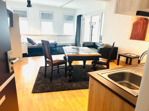 40 qm große Studiowohnung zentral gelegen - direkt in Groß-Umstadt - 300 m bis zum Marktplatz in 大烏姆施塔特