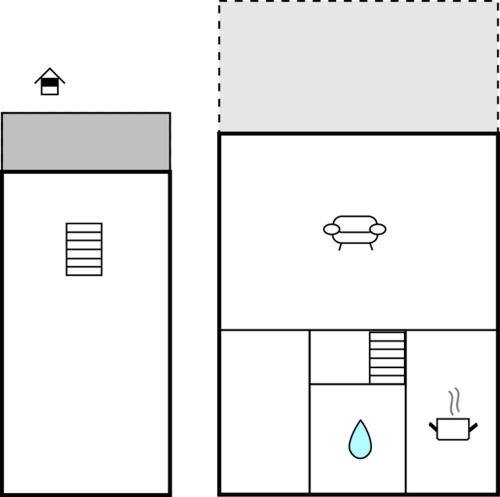 Floor plans, 1 Bedroom Amazing Home In Wolfshagen in Langelsheim