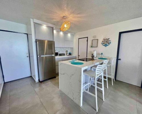 Private Island- Balcony Ocean view-Entire 1BR Condo-WiFi-AC in Fajardo
