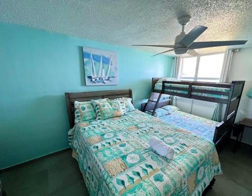 Private Island- Balcony Ocean view-Entire 1BR Condo-WiFi-AC in Fajardo