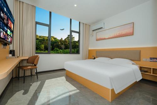 Bed, 蒲公英落地酒店 in Nanchang