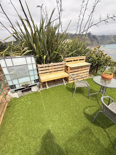 Iekārtas, Goat-Island Beach front get-away in Leigh