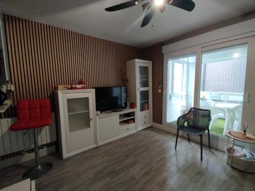 Etxalo, apartamento con terraza en Gorliz, Górliz-Elexalde