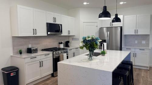 virtuve, Lakeview 3BR-3BA Dayton Home in Deitona (TX)