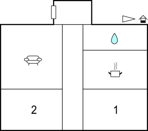 平面圖, Amazing Home In Kalbe Milde -Kakerbec in 卡爾貝/米爾德