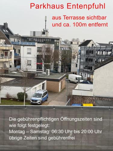 Kilátás, Ferienwohnung in der Innenstadt in Euskirchen