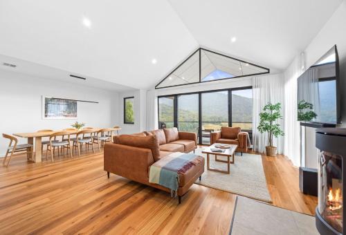 The Pinnacle - Sleeps 10 - Merrijig in 莫瑞吉