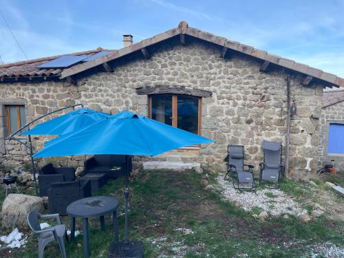 Viesnīcas āriene, Gîte des Nicolaux (Gite des Nicolaux) in Gluiras
