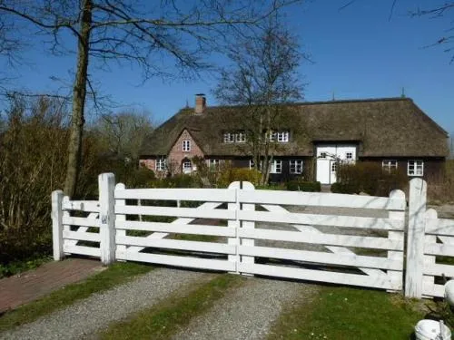 Das Koogsbauernhaus in Tümlauer Koog, Deutschland