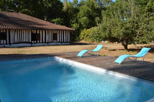 Authentique maison landaise in Argelouse