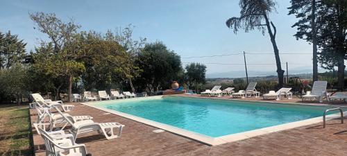 Agritur Villa Osvaldo Castiglione del Lago Perugia Piscina acqua salata possibilità colazione 3
