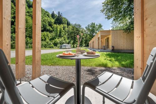 Erkély/terasz, Apartments am Camping Dornbirn in Dornbirn