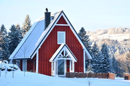 Pohled zvenku, Hygge Beskid in Pewelka