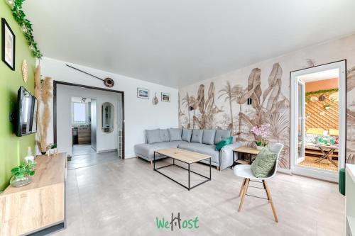 REPUBLIQUE - LYON 2 - KP - Lumineux et chaleureux T3 aux portes de Lyon - Location saisonnière - Pierre-Bénite