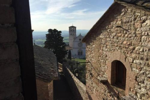 아시시 Delizioso Appartamento Francesco House Family 3성급 싱글룸 전망