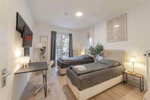 Zentral für 6 Nähe Messe & Hbf mit Balkon und WLAN in Essen, Deutschland