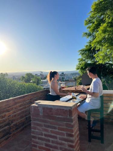 Balcony/terrace, Carlos Paz Hostel Lodge in Villa Carlos Paz