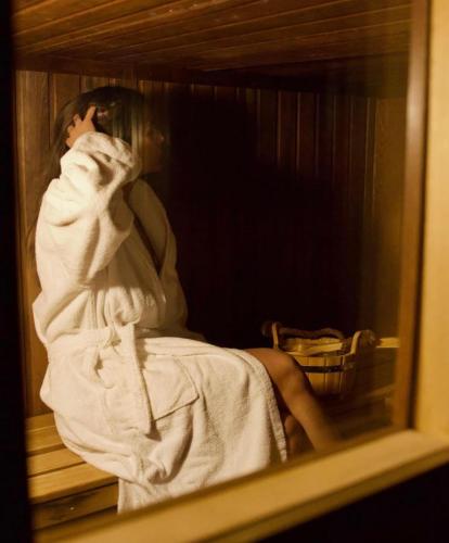 Sauna, Hotel Le Portillo in Saint-Martin-de-Belleville