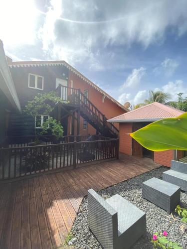 Appartement 2 chambres à Ducos, 70 m², jardin - Location saisonnière - Ducos