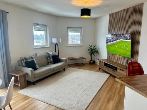Modern flat outside of Edinburgh in Bonnyrigg