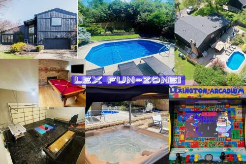 Centrally Located Lexington FUN-ZONE! Pool! Hottub! Game Room! in Blueberry Hill-Brigadoon-Stoneybrook-Baralto