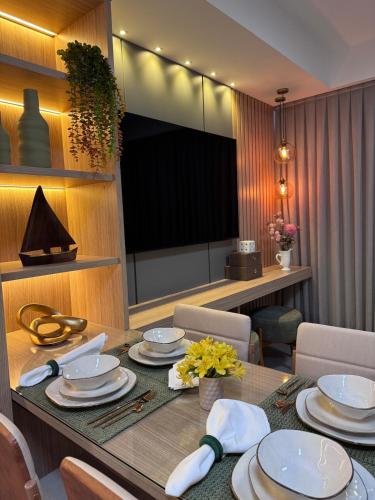 Apartamento novo UFSC UDESC Jurerê Canasvieiras LAGOA – khách sạn tại Trindade
