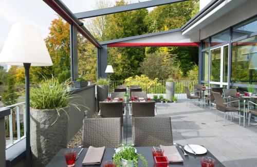 Altan/terrasse, Leonardo Hotel Voelklingen in Völklingen