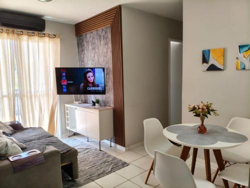 APARTAMENTO COM AR NA SALA e QUARTOS in 雅爾丁烏比拉雅拉