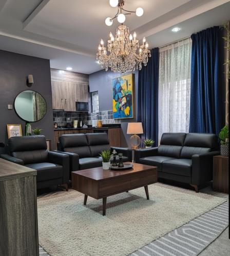 1 Bedroom Apartment with 24hrs Backup Power Supply in Portharcourt – khách sạn tại Ikorodu