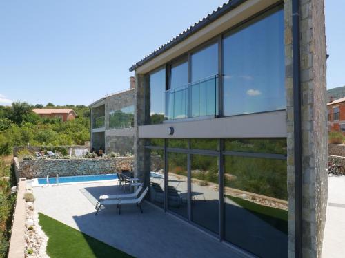 Viesnīcas āriene, Villa Paradise in Vrbnik