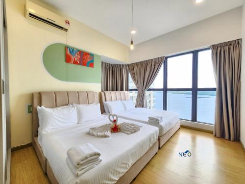 尼奧套房金海灣海景鄉村花園飯店 (Sea View Country Garden Danga bay by Neo Suites) in 金海灣