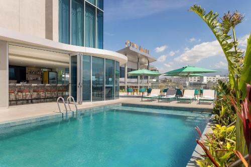 Kilátás, Hilton Garden Inn San Jose Airport City Mall in Alajuela