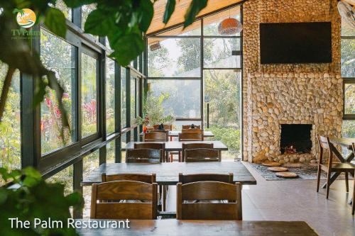 TV Palm Ecolodge Ha Giang - 레스토랑