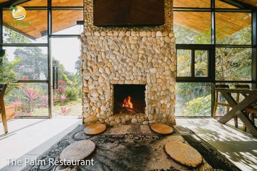 TV Palm Ecolodge Ha Giang - 레스토랑
