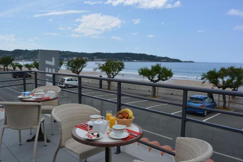 Rõdu/terrass, Hotel Valencia in Hendaye
