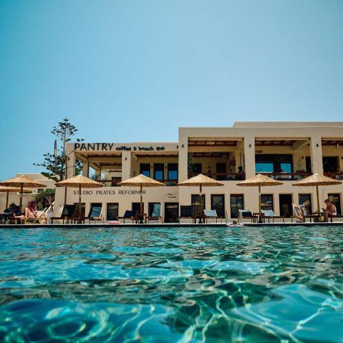레스토랑, Naxos Green Village Hotel in 낙소스 섬