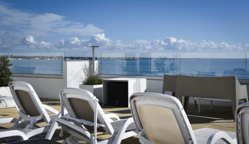 Balkons/terase, Hotel la Spiaggia in Torre Lapillo