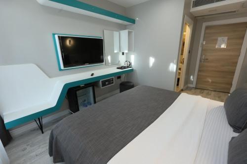 1 double bed